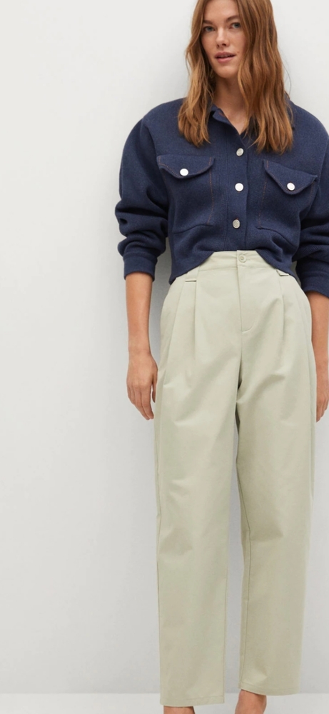 Mango trousers.